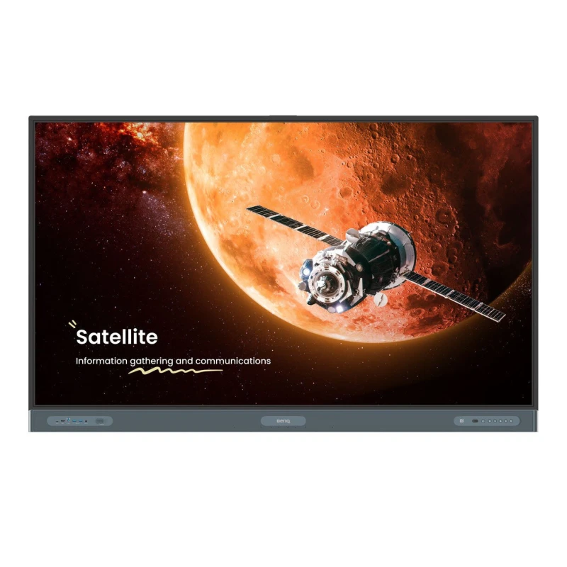 Image of Benq BenQ 9H.F99TC.DE3 interactive whiteboard 2.18 m (86") 3840 x 2160 pixels Touch Screen Black 9H.F99TC.DE3