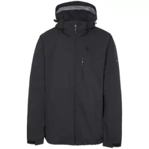 Image of Trespass Mens Weir Waterproof Jacket (XS) (Black)