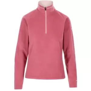 Image of Trespass Womens/Ladies Skylar Fleece Top (XXL) (Rhubarb Red)