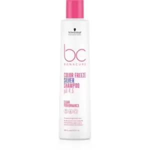 Schwarzkopf Professional BC Bonacure Color Freeze Silver Silver Shampoo For Blondes And Highlighted Hair 250ml