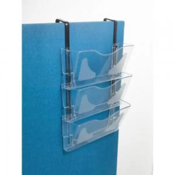 Image of Deflecto LS Hang Wall Lit Pock CRY 3PK EXR26368DF