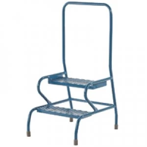 Image of Fort Stable Steps 2 Step With Handrail Painted GS3012M