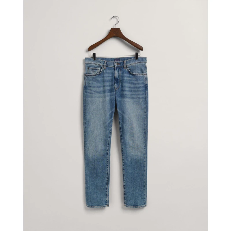 Image of Gant Hayes Slim Fit Jeans - Blue Blue One Size
