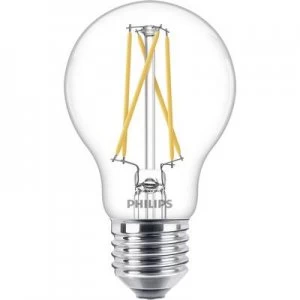 Image of Philips Lighting 77040200 LED (monochrome) EEC A++ (A++ - E) E27 Arbitrary 7 W = 60 W Warm white (Ø x L) 6cm x 10.6cm dimmable