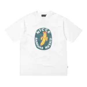 image of Nicce Banana T Shirt - White