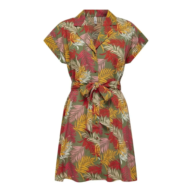 Image of Only Womens shirt dress Only Laure Multicolore Female M