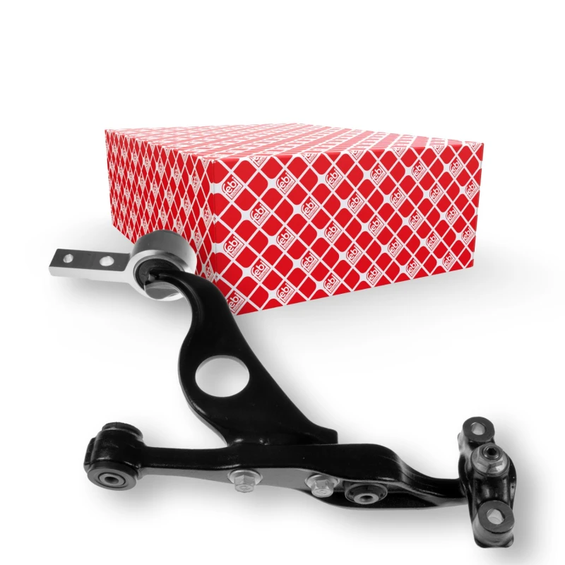 Image of FEBI BILSTEIN 42449 Suspension arm Control Arm, Cast Steel, Lower, with rubber mounts Cast Steel Track Control Arm (273)