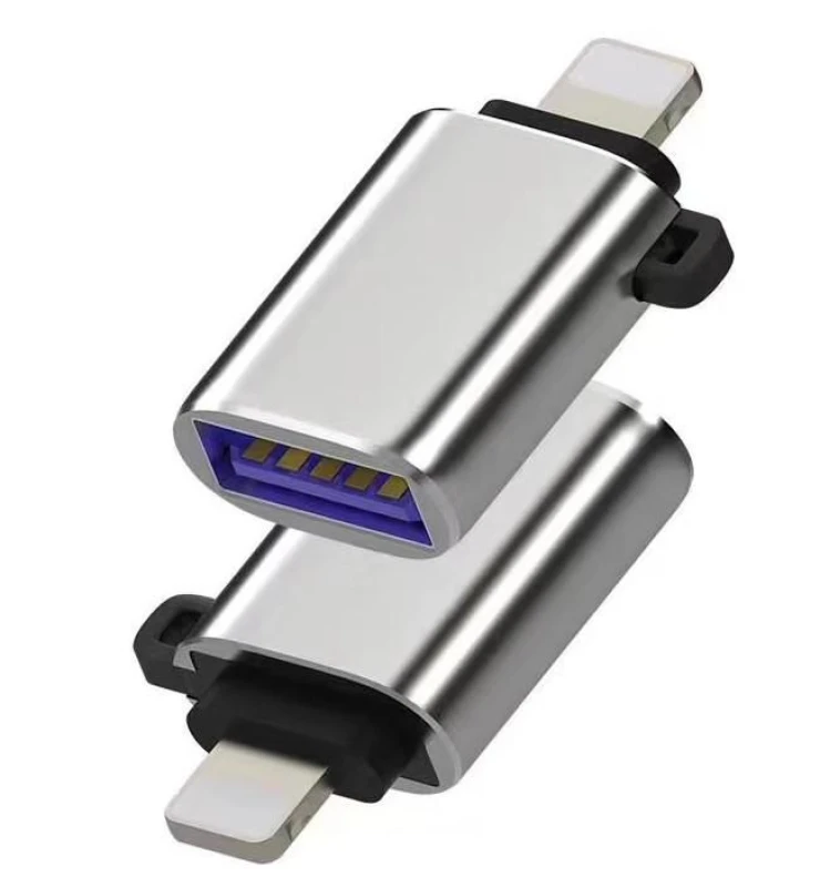 Image of Microconnect MC-LIGHTUSB3 cable gender changer Lightning USB A Silver