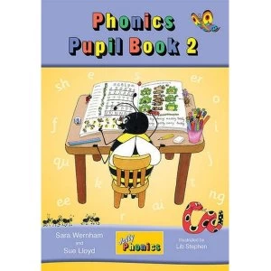 Image of Jolly Phonics Pupil Book 2 (colour edition): in Precursive Letters (BE) by Sue Lloyd, Sara Wernham (Paperback, 2010)