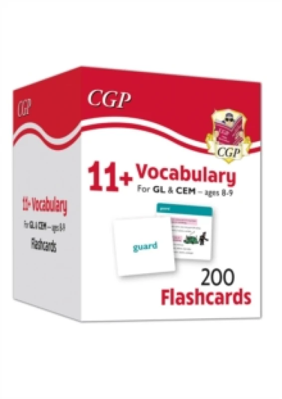 Image of 11+ Vocabulary Flashcards for Ages 8-9 - Pack 1 Hardback
