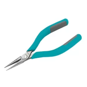 image of Weller Erem 2411Pd Plier, Snipe Nose, Serrated, 146Mm