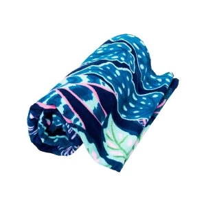 image of Sass & Belle Variegated Leaves Beach Towel