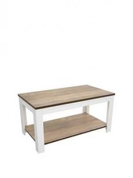 image of Avf Whitesands Brooke Coffee Table - White