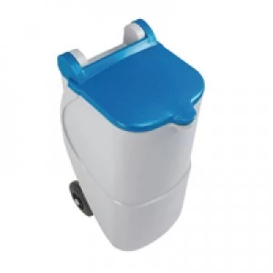 image of Slingsby VFM Blue Non-Locking Recycling Wheelie Bin 314633