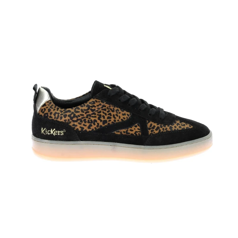 Image of Kickers Womens Trainers Kickers Justway Noir Female 39