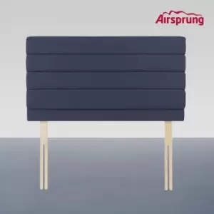 image of Airsprung Chelwood Double Linoso Headboard - Midnight Blue