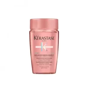 image of Kerastase Chroma Absolu Bain Riche Chroma Respect Nourishing Protective Shampoo 80ml