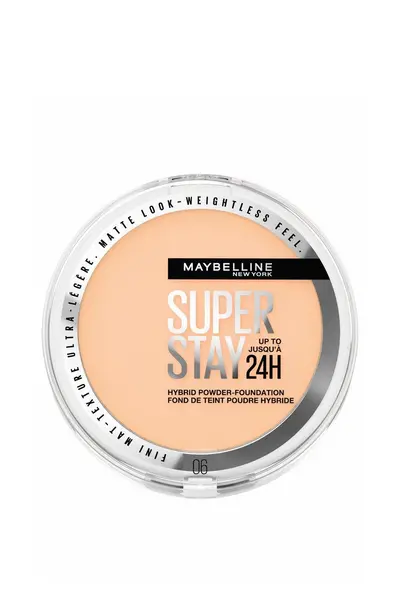 image of Maybelline Superstay 24H Hybrid Powder Foundation 06 9 g