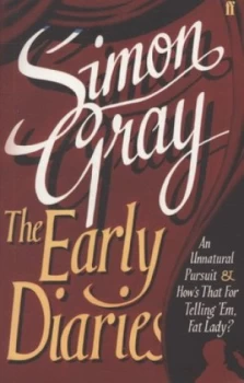 Image of The Early Diaries by Simon Gray Book