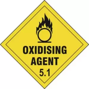 Image of Oxidizing Agent 5.1 - Labels (250 x 250mm Pack of 10)