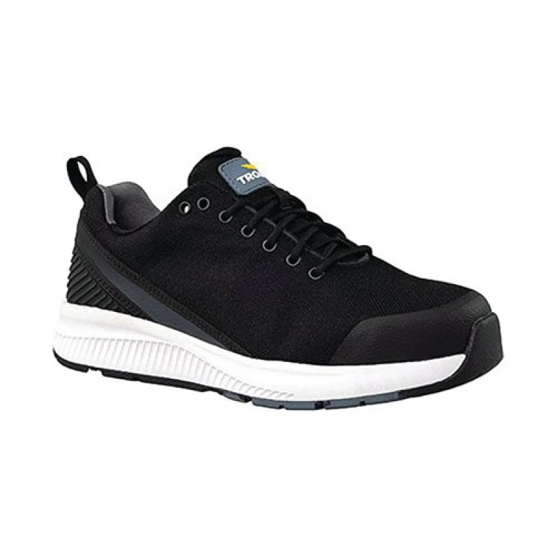 Image of Trojan Trojan Eurus Unisex Black S1 P Safety Trainers 6 6T72 TP6