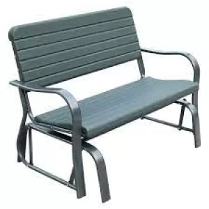 Image of Outsunny 2 Seater Metal Swing Bench - Garden & Outdoor