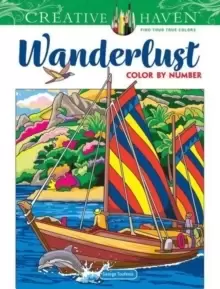 Image of Creative Haven Wanderlust Color by Number