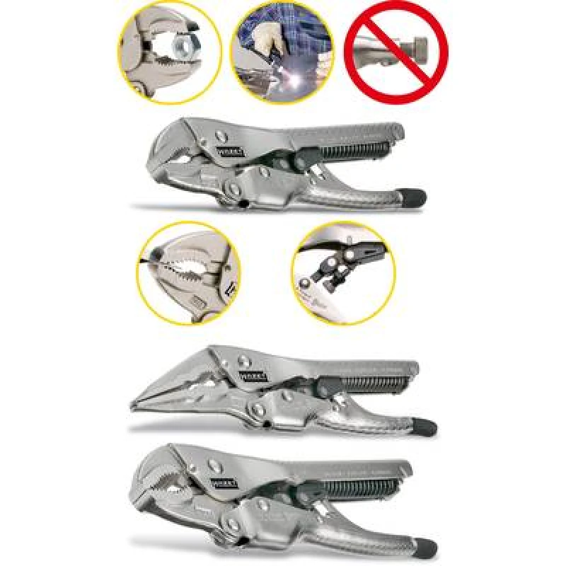 Image of Hazet Hazet 755-10A Automatic gripper Semi-circle 0 - 44mm 230 mm 755-10A
