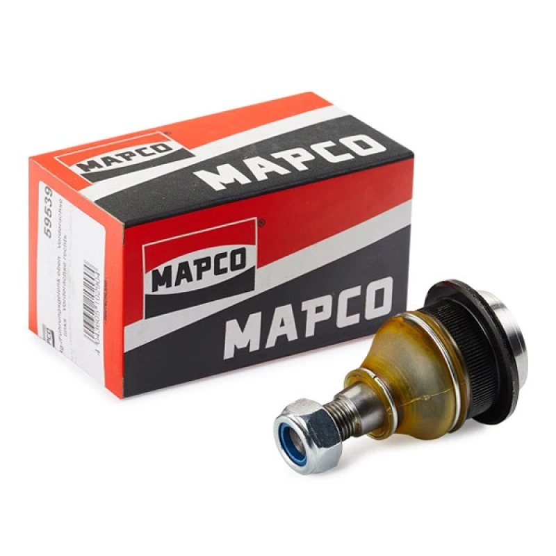 Image of MAPCO 59539 Ball joint Front Axle Right, with fastening material Support-/Steering Link (2462)