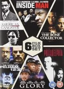 image of The Taking Of Pelham 1 2 3 / American Gangster / Inside Man / The Bone Collector / Philadelphia / Glory DVD