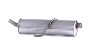 Image of MTS Rear silencer PEUGEOT 01.95790 1726GZ End silencer,Rear exhaust silencer,Rear muffler,Muffler silencer,Exhaust muffler silencer,Exhaust muffler