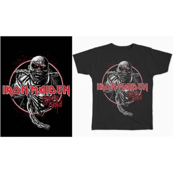 Image of Iron Maiden - Piece of Mind Circle Mens XX-Large T-Shirt - Black