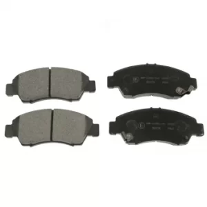 Image of Brake Pad set ADH24253 by Blue Print Front Axle