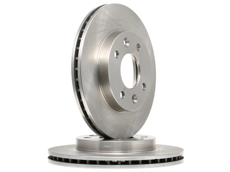 Image of STARK SKBD-0020043 Brake disc Front Axle, Vented, Cast Iron, Uncoated, Untreated, without bolts/screws Cast Iron Brake Disc (82)