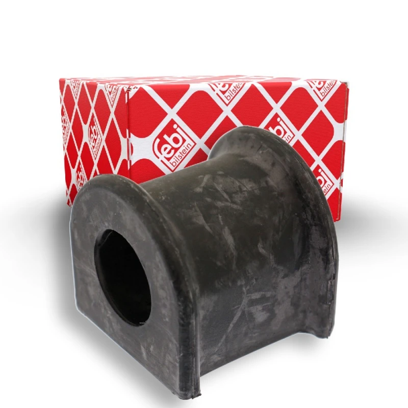 Image of FEBI BILSTEIN 42852 Stabilizer Bushes Front Axle, Rubber Rubber Anti-roll Bar Bush Kit (1334)