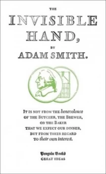 Image of The Invisible Hand by Adam Smith Book
