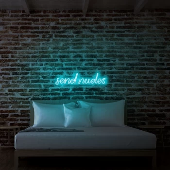 Image of Send Nudes - Blue Blue Wall Lamp