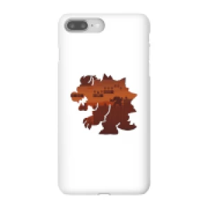 image of Nintendo Super Mario Bowser Silhouette Phone Case - iPhone 8 Plus - Snap Case - Gloss