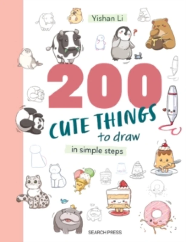 Image of 200 Cute Things to Draw : In Simple Steps Paperback / softback