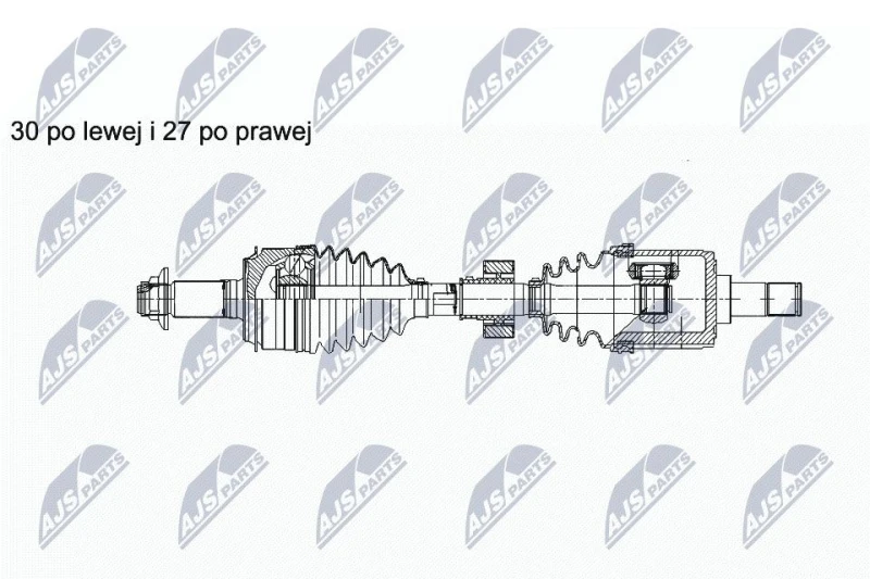 Image of NTY Drive shaft NTY NPW-HD-056