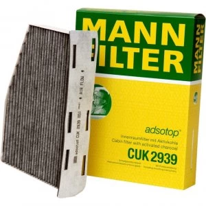 Image of Mann Filter CUK2939 Cabin Air Filter