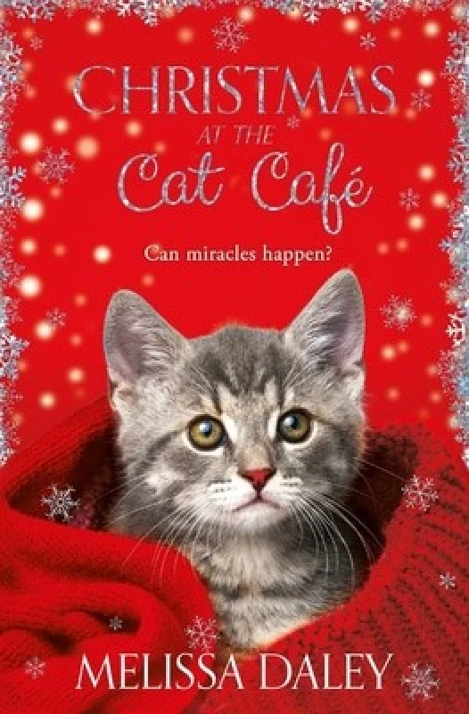 Image of Christmas at the Cat Cafe by Melissa Daley Hardback