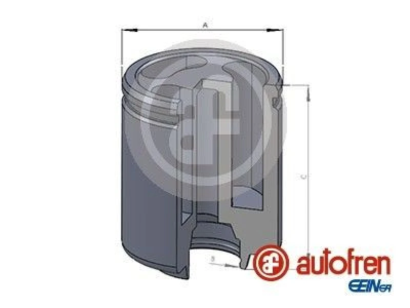 Image of AUTOFREN SEINSA Brake caliper piston AUTOFREN SEINSA D025627
