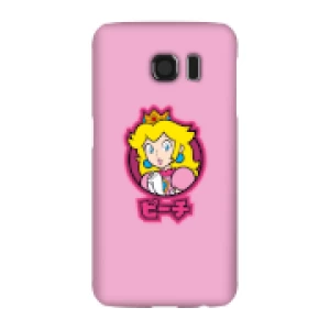 image of Nintendo Super Mario Peach Kanji Phone Case - Samsung S6 - Snap Case - Gloss