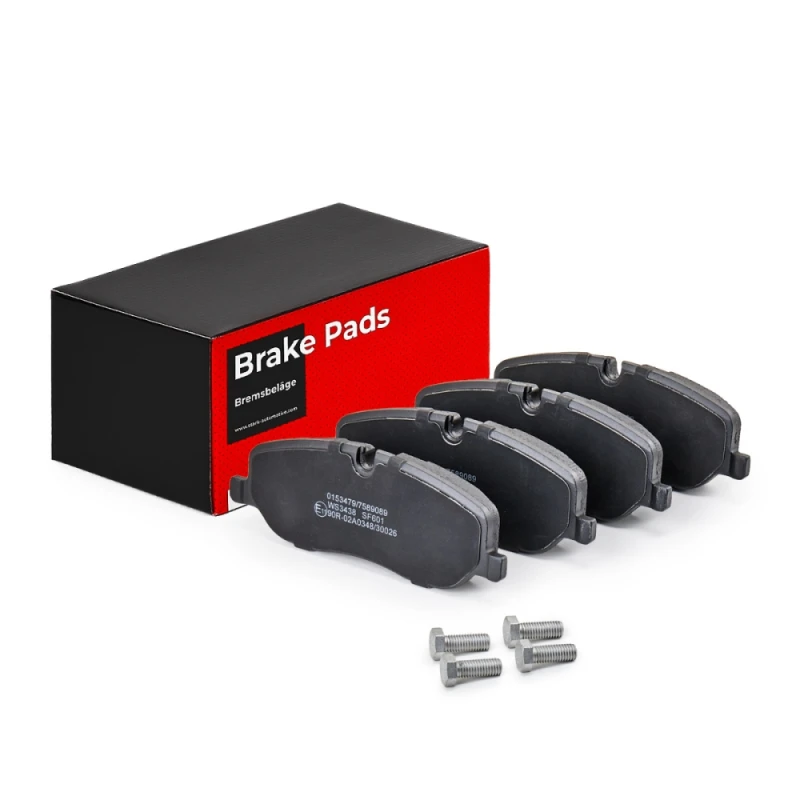 Image of STARK SKBP-0010420 Brake pad set Front Axle, prepared for wear warning indicator Brake Pad Set,disc brake (402)