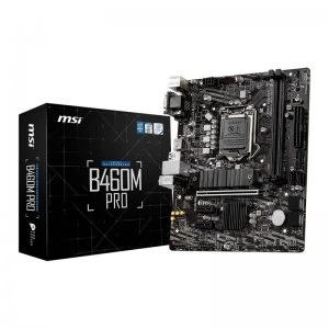 Image of MSI B460M Pro Intel Socket LGA1200 H5 Motherboard