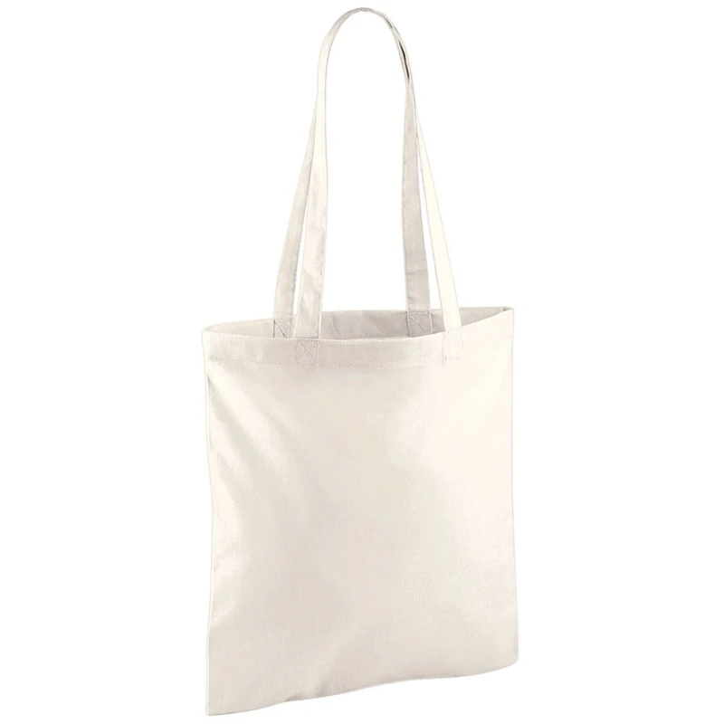Image of Westford Mill Womens Long Handle Tote Bag in Natural Natural Female One Size