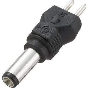 Image of VOLTCRAFT93027C33Low Voltage AdaptorsWith Low voltage plug outside diameter 5mm internal diameter 1.5mm straight