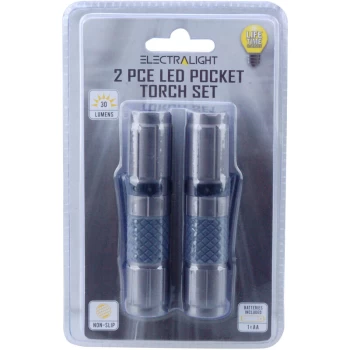 image of Bluespot - 65314 Electralight 2 Piece LED Pocket Torch Set