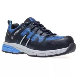 Apache Oulton Non-Metallic Safety Trainers Black/Blue - Size 5 - Black/Blue